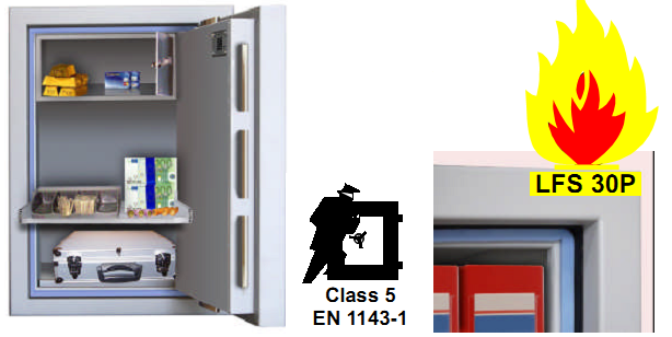 EN 1143- 1 Sertifikalı Çelik Kasa [ Amsterdam 42704 ]