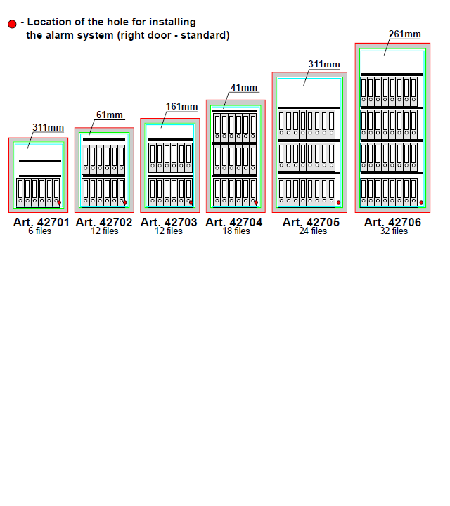 EN 1143- 1 Sertifikalı Çelik Kasa [ Amsterdam 42704 ]